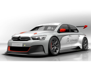 La Citroën C-Elisée que pilotera Sébastien Loeb lors du WTCC 2014