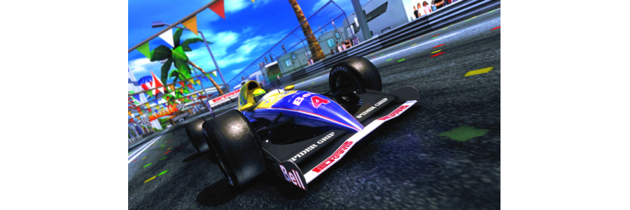 The 90's Arcade Racer : les environnements