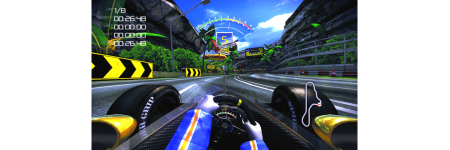 The 90's Arcade Racer : la conduite