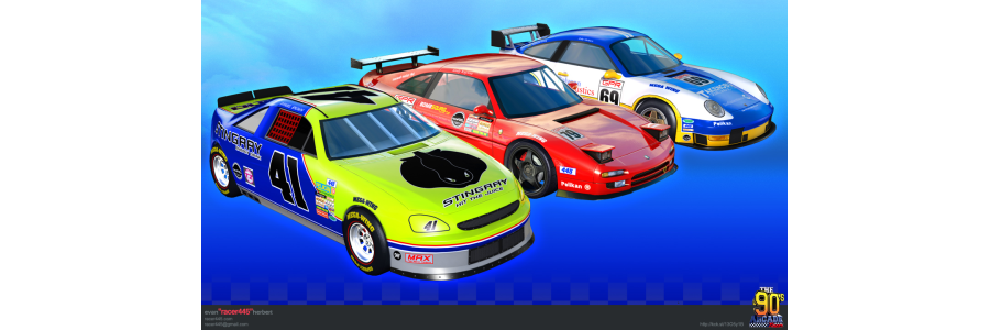 The 90's Arcade Racer : 3 nouveaux véhicules