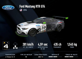 Mustang RTR GT4