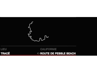 Californie - Route de Pebble Beach