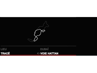 Dubaï - Voie Hattan