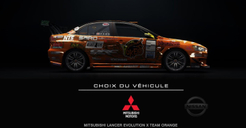 Lancer Evolution X Team Orange