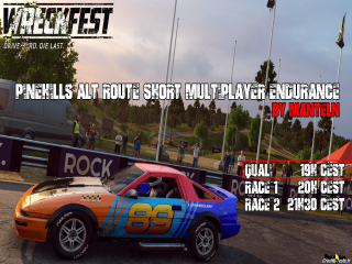 Wreckfest endurance multijoueur le Samedi 9 Mai 2020